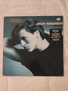 Jack Wagner: All I Need Vintage Vinyl -- 5 Cut Promo Album -- DJ COPY UNPLAYED!